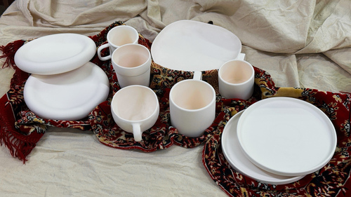 Расписная тарелка фото 2