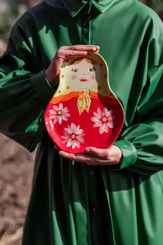 Тарелка Матрешка (7+) фото 2