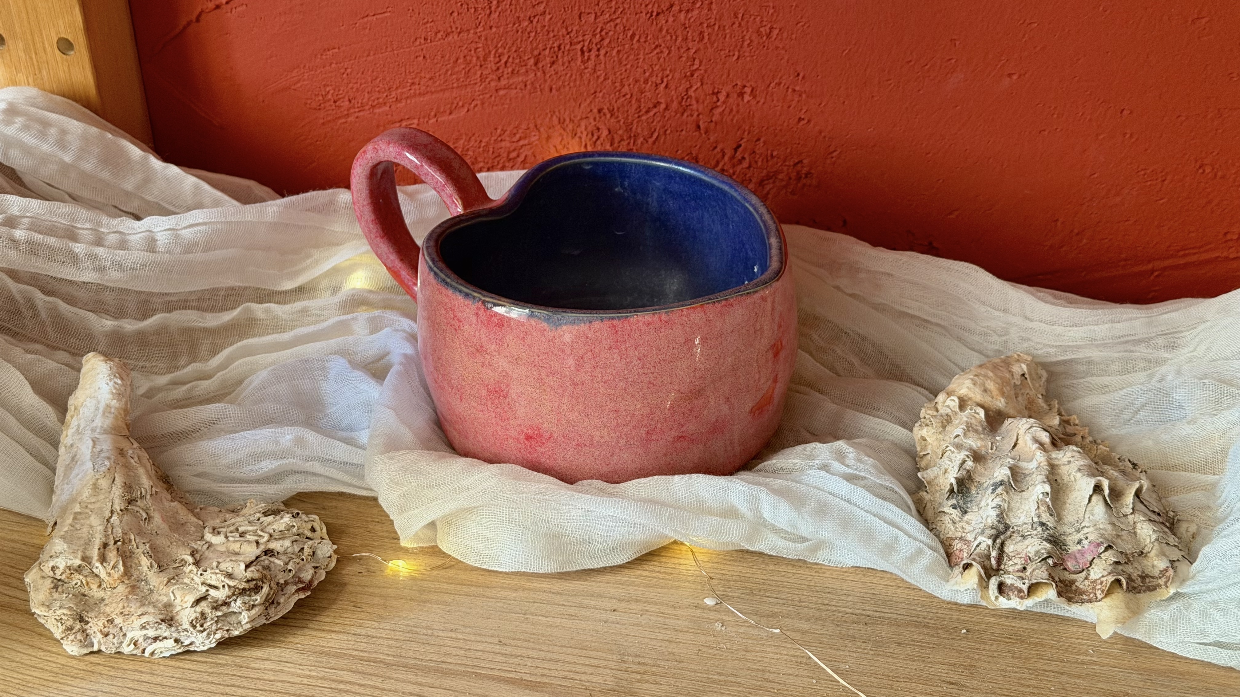 Кружка сердце лепка (10+) фото 1